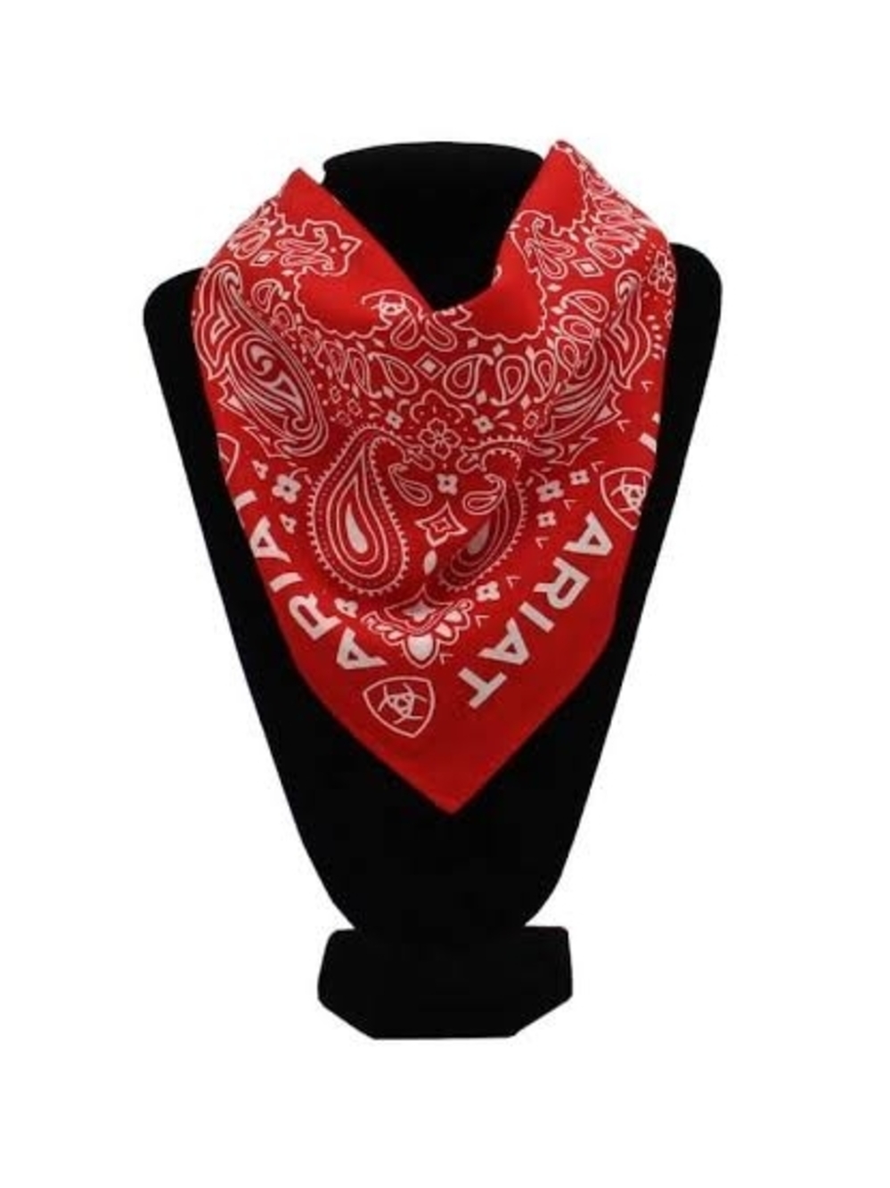 Red Paisley Bandana Scarf - Women Accessories